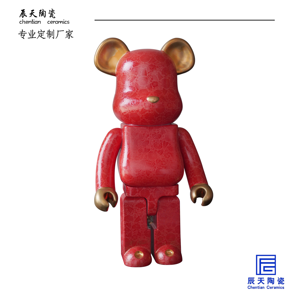 <b>彩色陶瓷積木熊/暴力熊 定製案例</b>