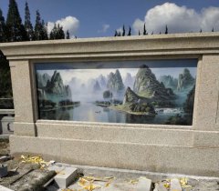 <b>上海華僑城墓地定製壁畫</b>